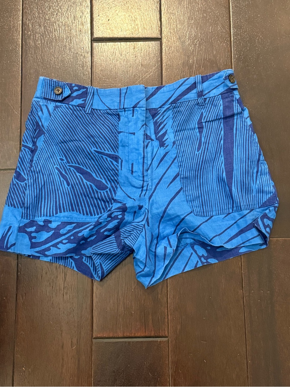 J. Crew 100% Linen Garden Shorts